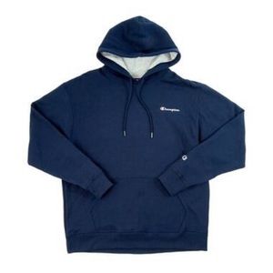 Champion Kangroo Pocket Signature Logo Hoodie - Navy NWT